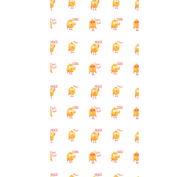 roleta so zvieratami milé vtáky výrazy - Tenstickers