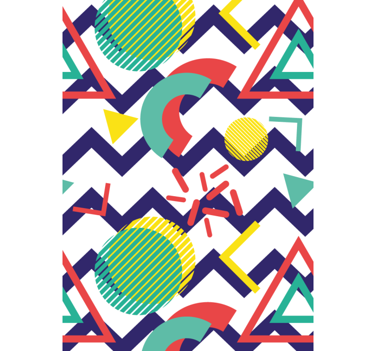 moderná roleta abstraktné zábavné figúrky - Tenstickers