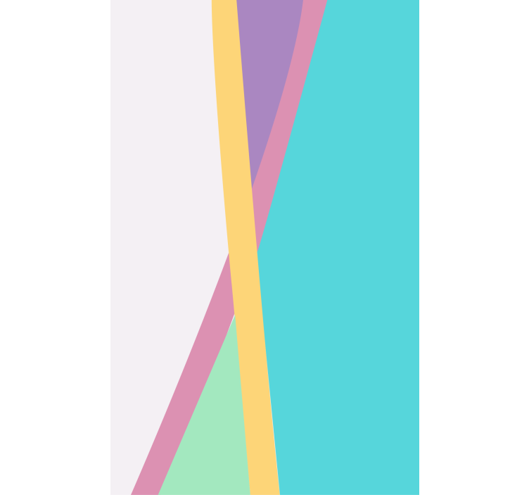 moderná roleta geometrické farebné vzory - Tenstickers