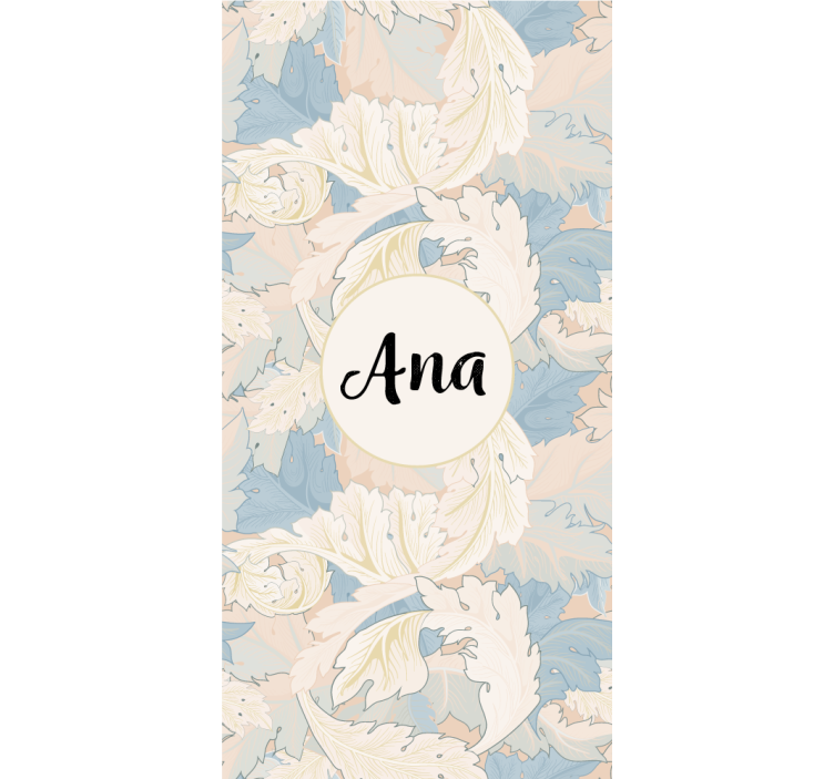 roleta do obývačky botanický motív s názvom - Tenstickers