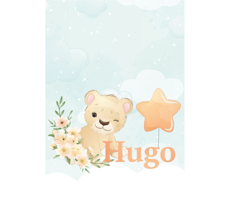 roleta pre bábätko vlastné levíča - Tenstickers