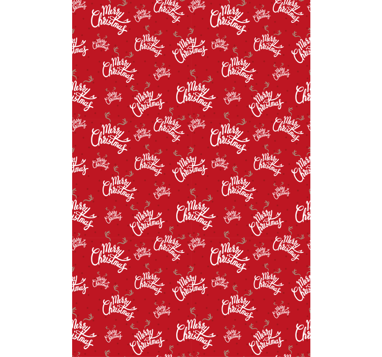 roleta s citátmi veselý vianočný vzor - Tenstickers