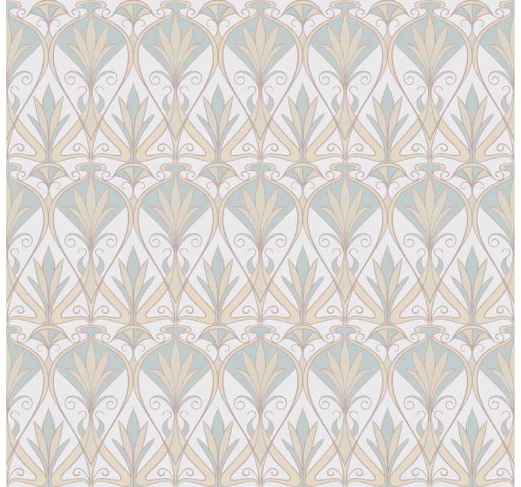 elegantná roleta šedý rastlinný motív - Tenstickers