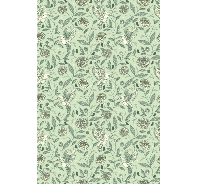 roleta na okno kvety očarujúci kvetinový dizajn - Tenstickers