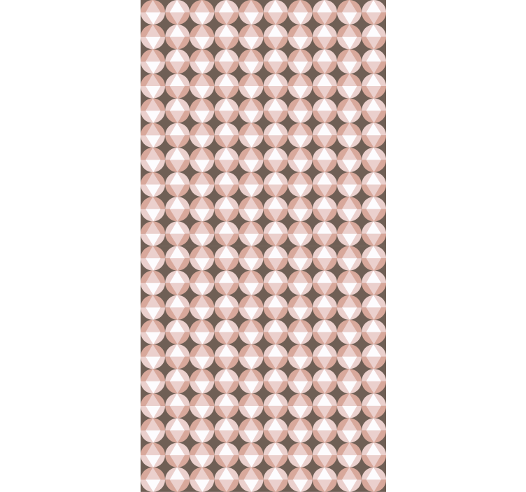 vzorovaná roleta konfigurácia geometrických tvarov - Tenstickers