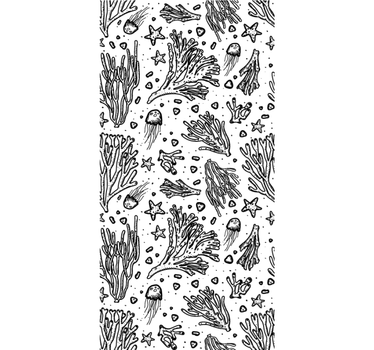 Roleta so zvieratami morského života - Tenstickers