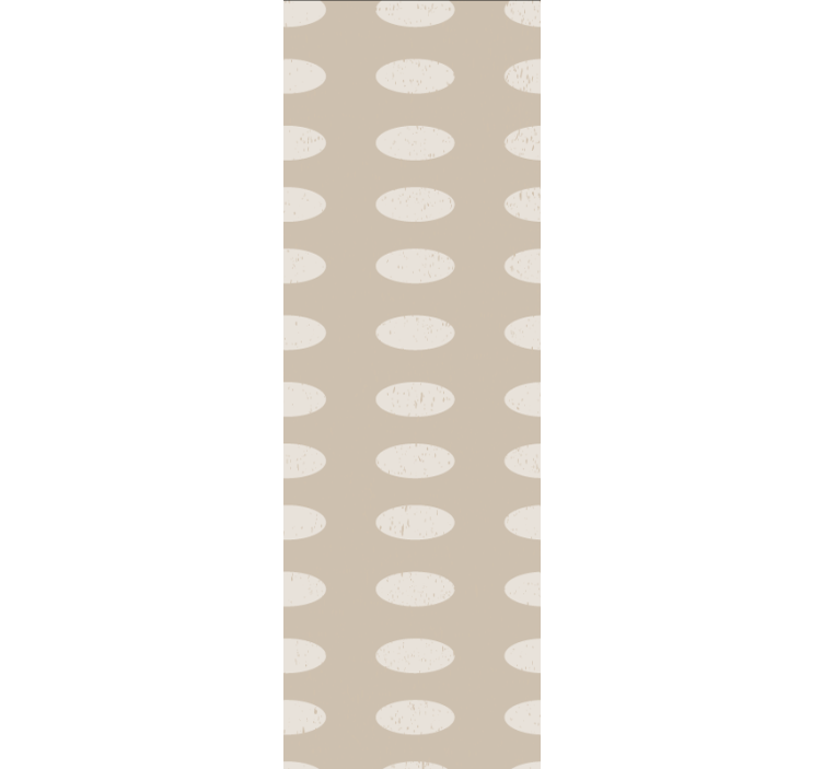 vzorovaná roleta kontrast oválneho vzoru - Tenstickers