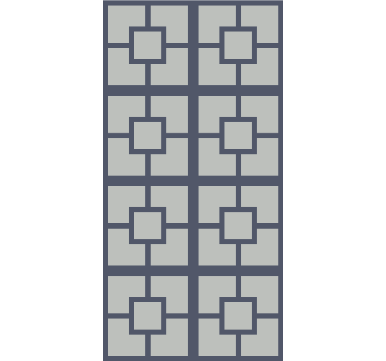 moderná roleta geometrický štvorcový motív - Tenstickers