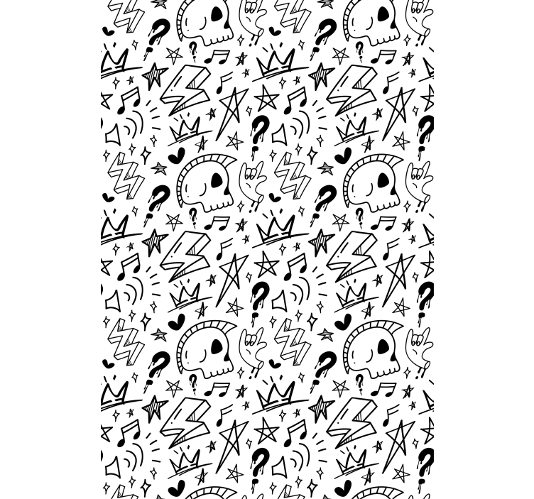 Cool znamenia vzor dospievajúci Rolety - Tenstickers