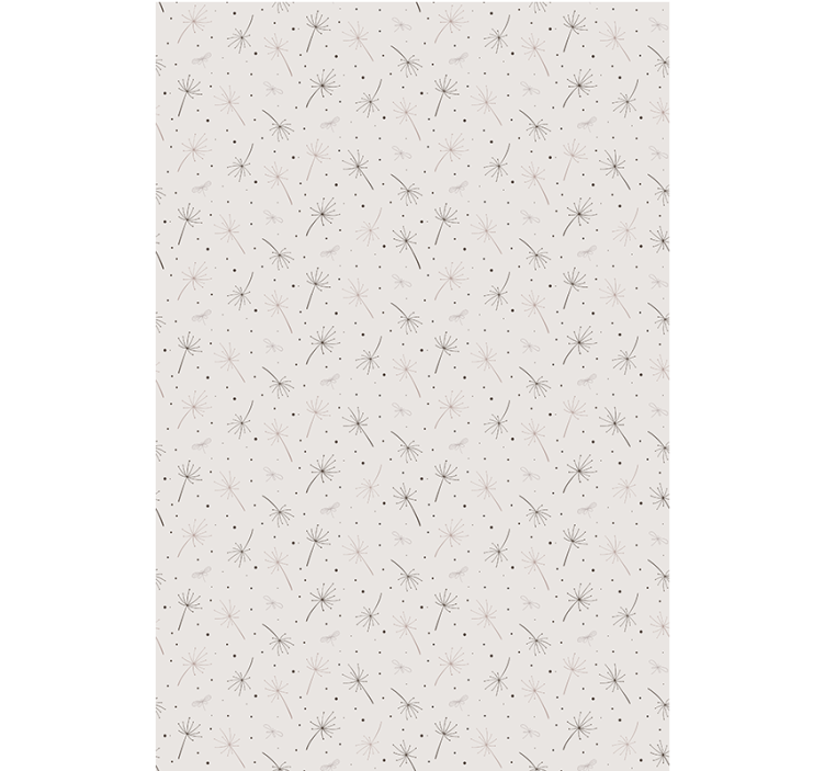 škandinávsky štýl tenké trávy kvety Roleta - Tenstickers