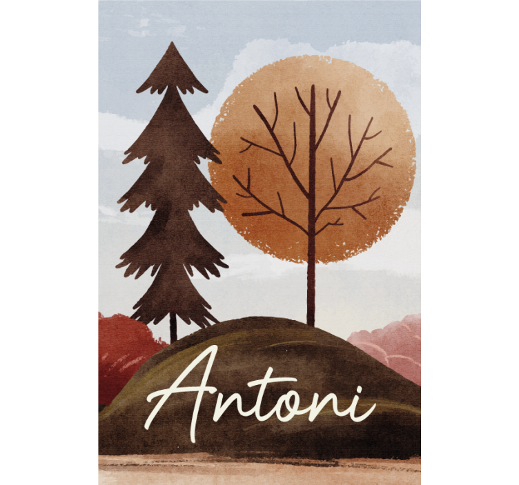 roleta do detskej izby severský les s názvom - Tenstickers