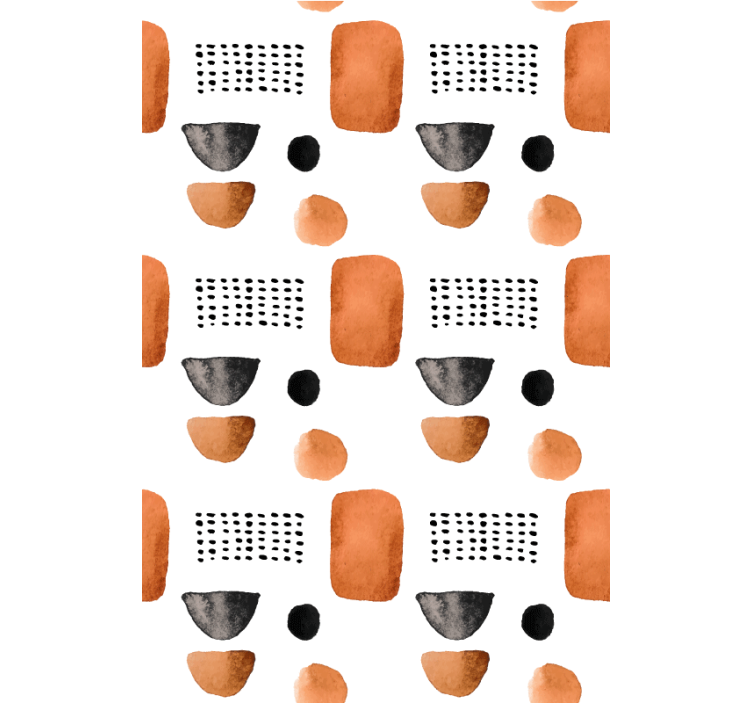 roleta do kancelárie minimalistické geometrické tvary - Tenstickers