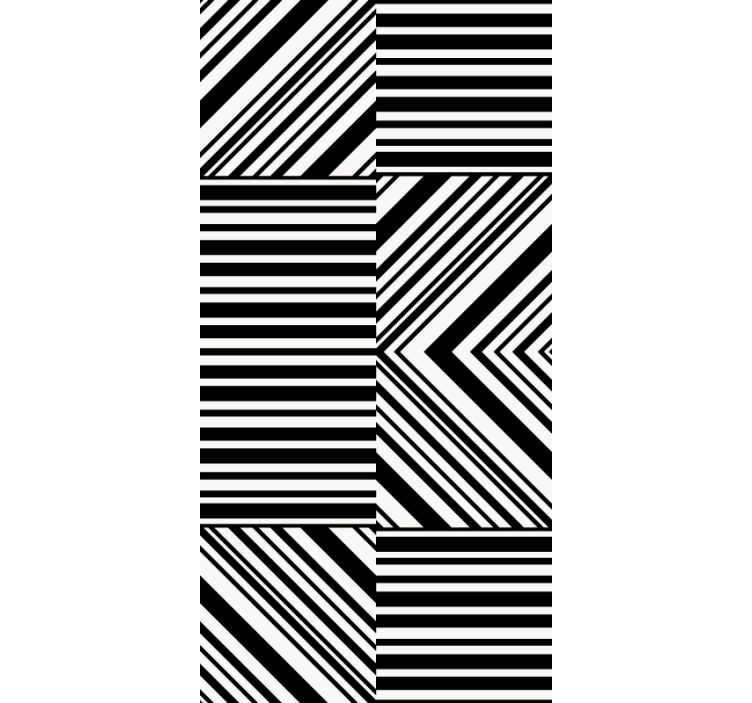 vzorovaná roleta lineárne geometrické vzory - Tenstickers