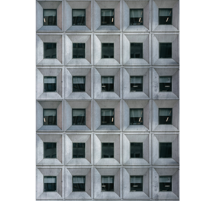 Roleta na okno v štýle brutalist - Tenstickers