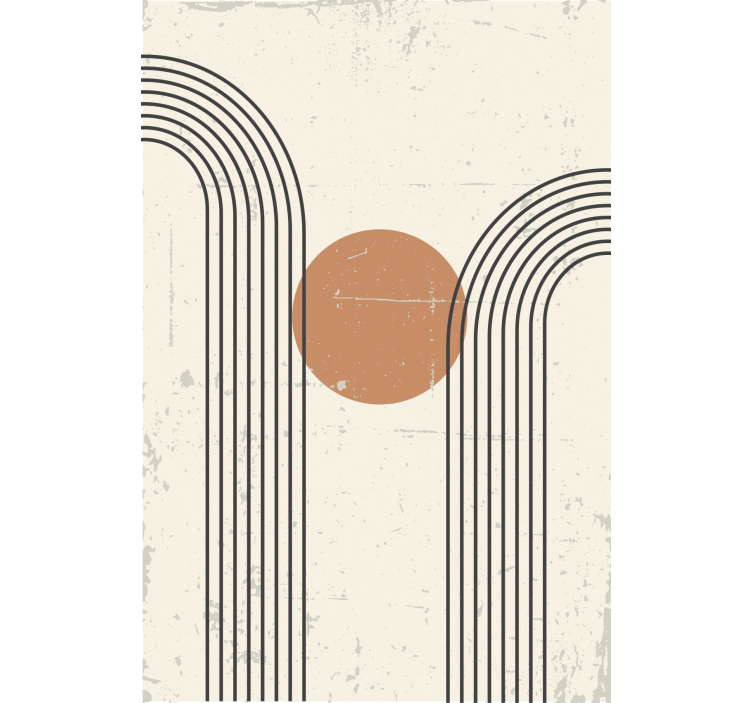 Roleta na okno poloblúk a kruh - Tenstickers