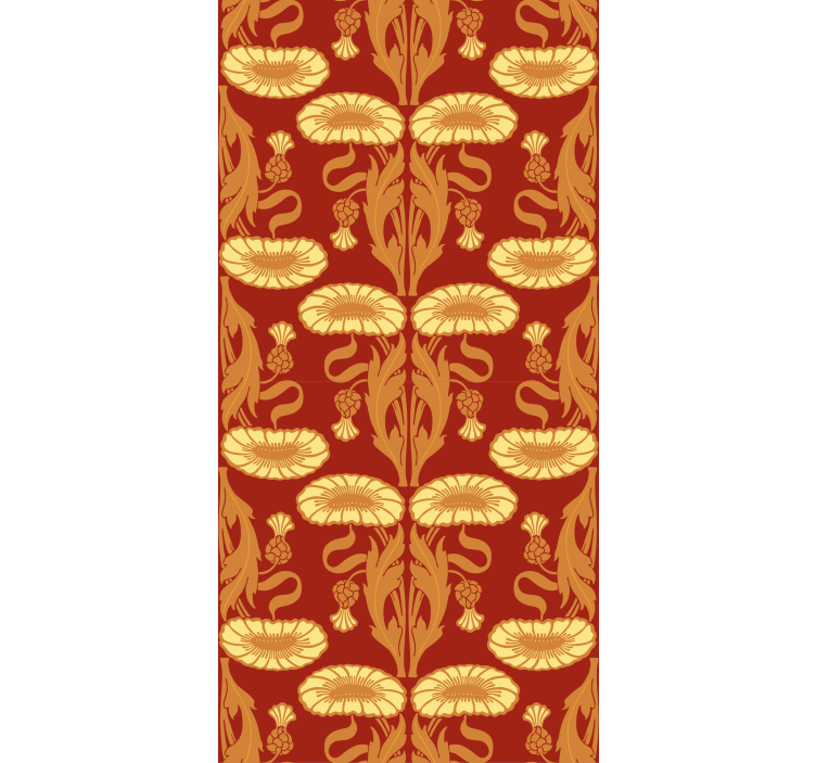 klasická roleta secesný štýl - Tenstickers