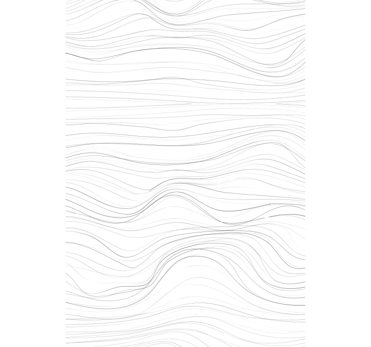 Vlna záclona elegantná roleta - Tenstickers