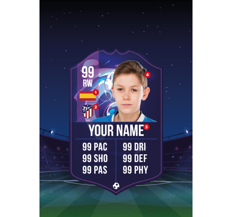 roleta do detskej izby futbalový hráčský lístok - Tenstickers