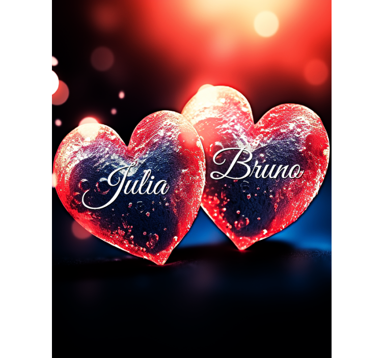 roleta na mieru srdiečka s menom - Tenstickers