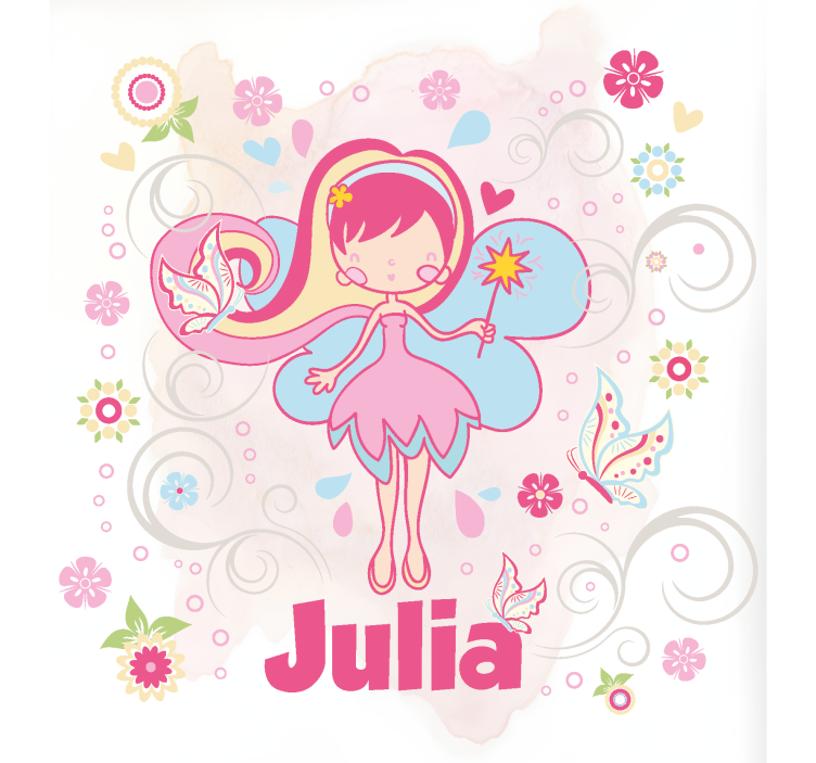 roleta na mieru víla s motýľmi - Tenstickers