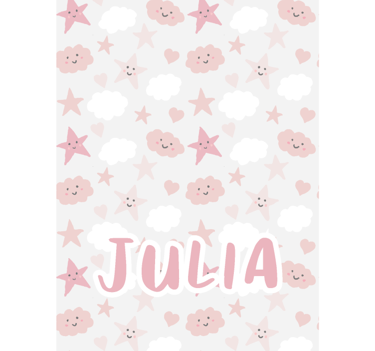 roleta na okno mraky šťastné hviezdy - Tenstickers