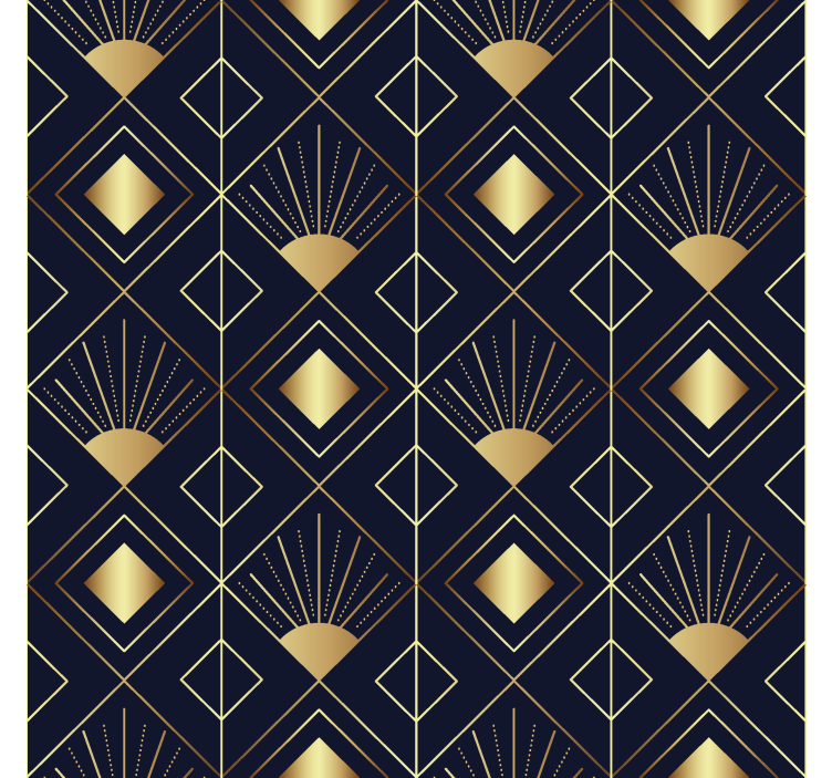 elegantná roleta štýl art deco - Tenstickers