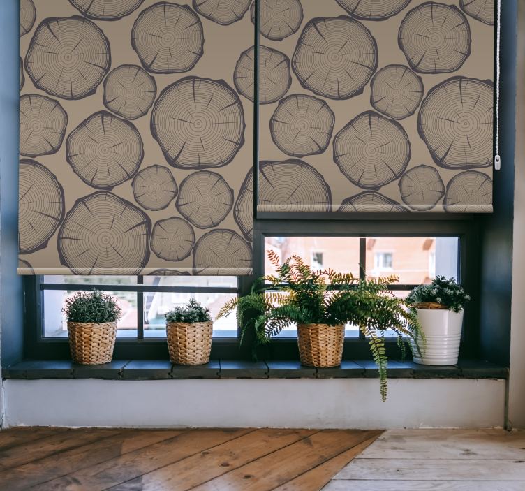 Roleta na okno kmeň stromu - Tenstickers