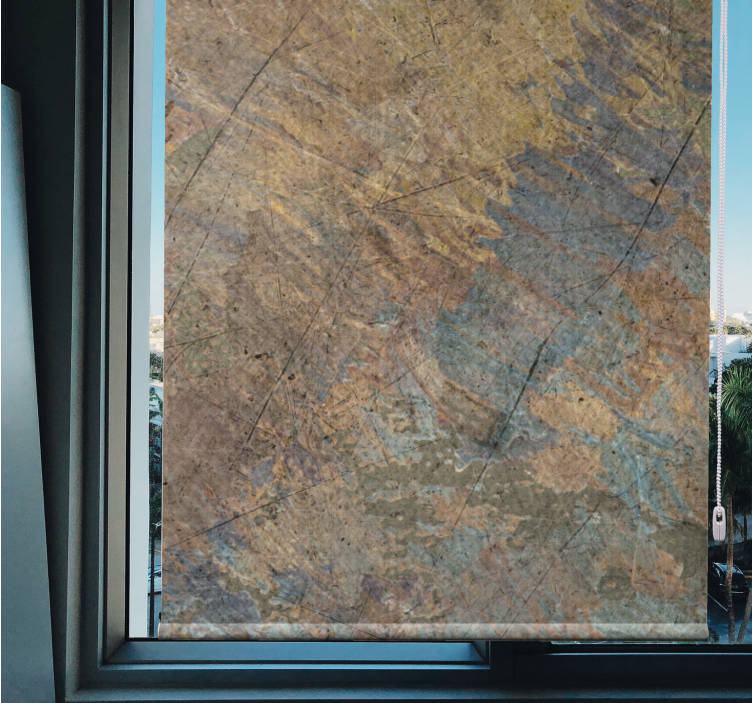 Betónový efekt priemyselná roleta do obývačky - Tenstickers