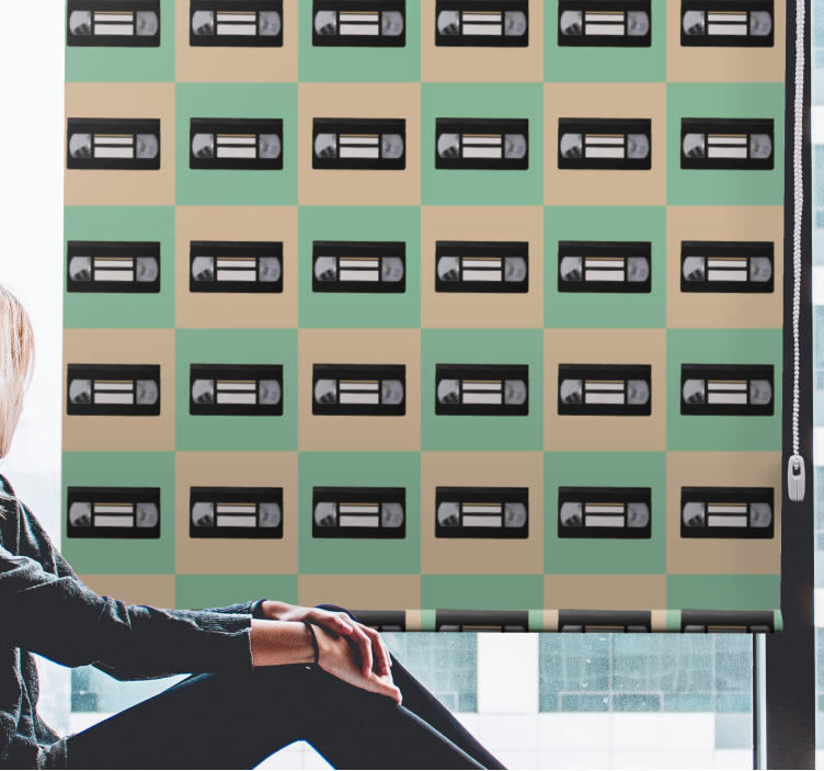 Retro roleta s retro pásikmi - Tenstickers