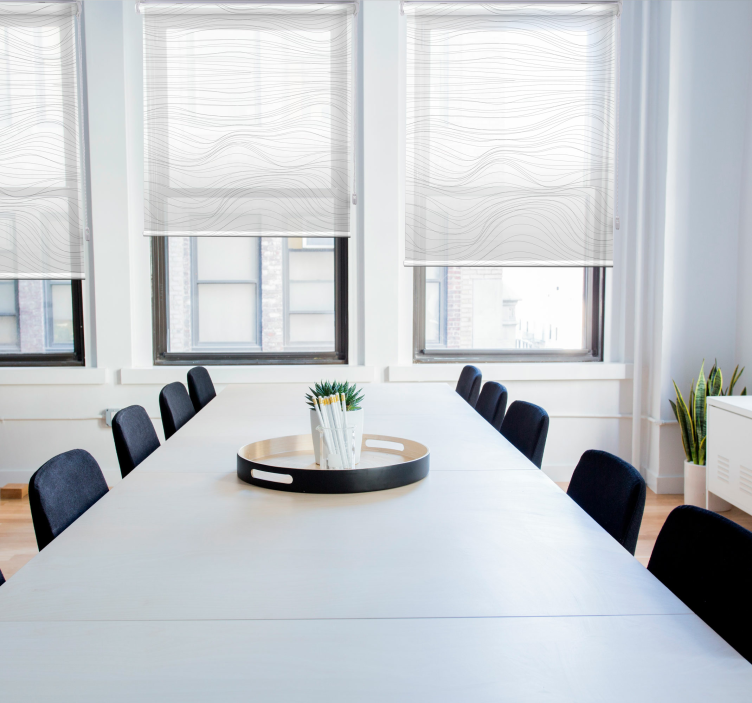 Vlna záclona elegantná roleta - Tenstickers