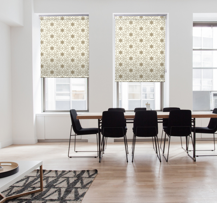 Keramické geo textúry a vzory Roleta - Tenstickers