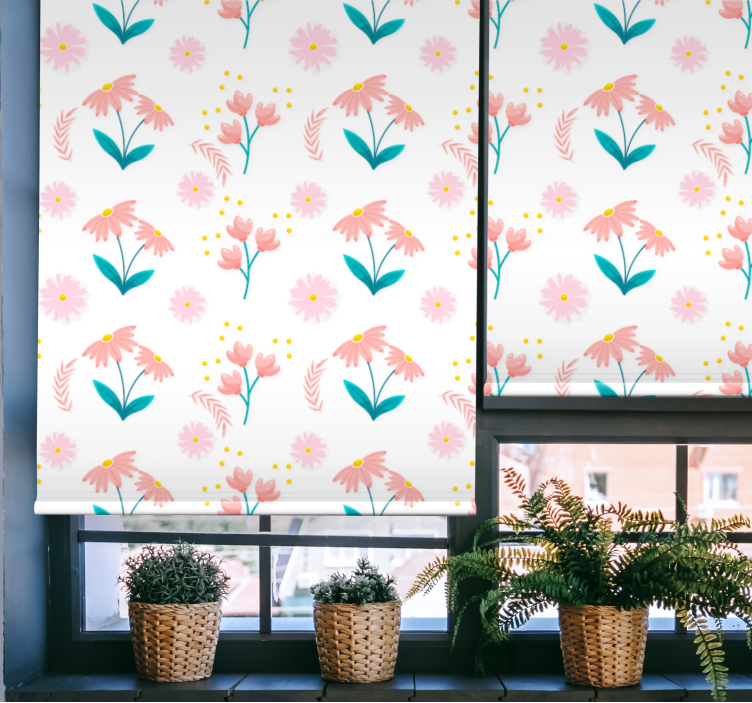 Minimalistické pastelové kvety a rastlinná slepota - Tenstickers