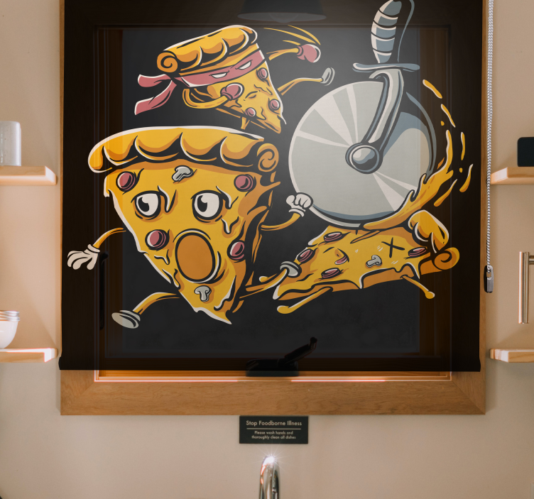 Pizza zábavná jedáleň Roleta - Tenstickers