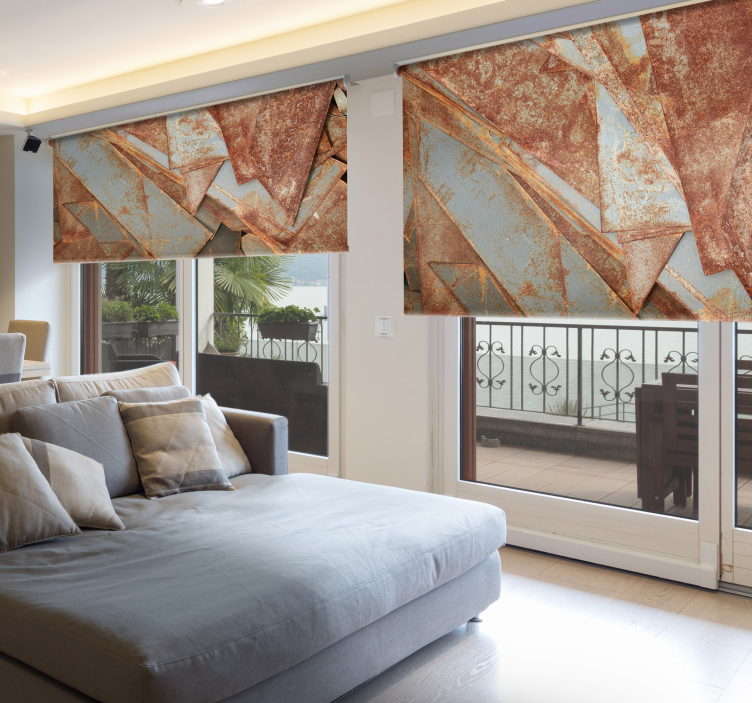 Roleta na okno kovové pláty - Tenstickers