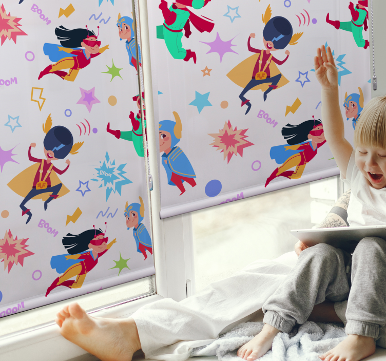 roleta so superhrdinami superhrdinské dobrodružstvá - Tenstickers