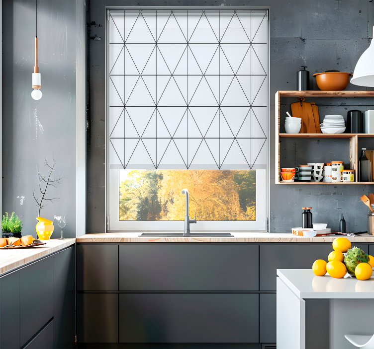 severská roleta minimalistický štýl - Tenstickers