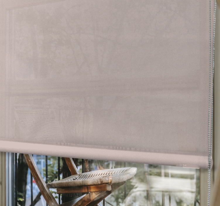 Svetloružové balkónové žalúzie - Tenstickers