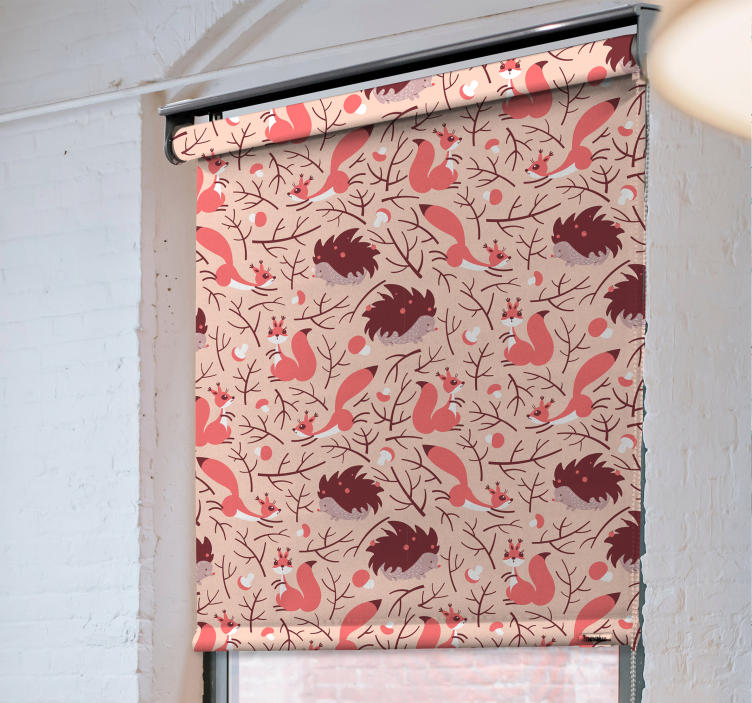 Veveričky a ježkovia nordic blind - Tenstickers