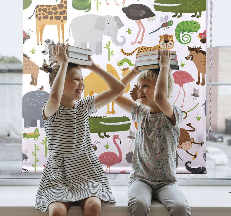 Viacfarebné zvieratá detská slepota - Tenstickers