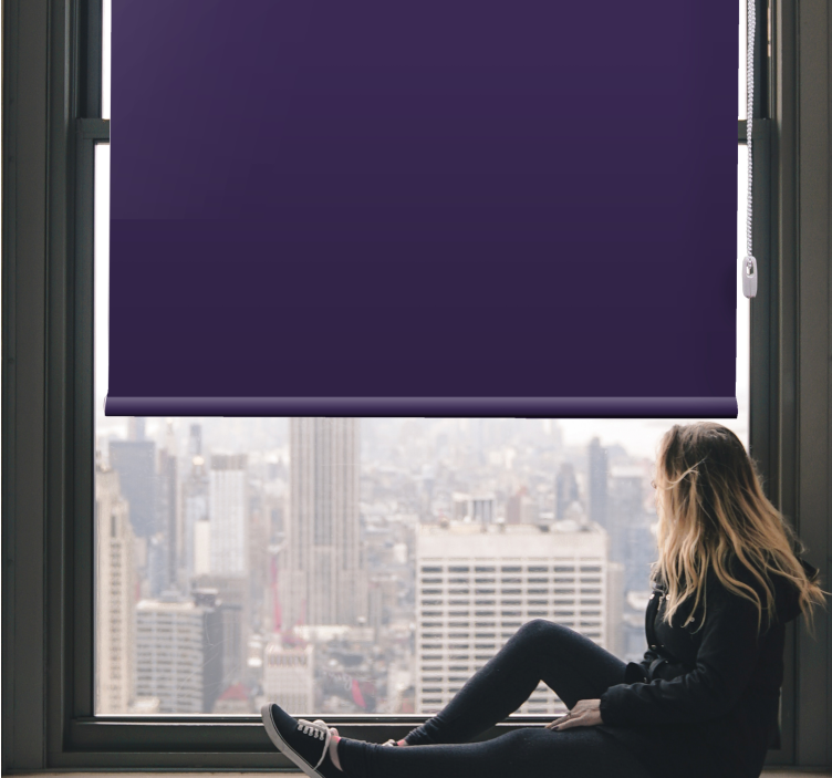 zatemňovacia roleta elegantný tmavý odtieň - Tenstickers