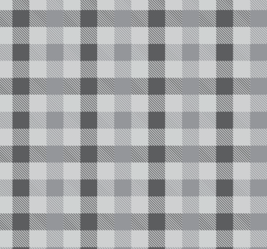 roleta do kuchyne sivý gingham vzor - Tenstickers