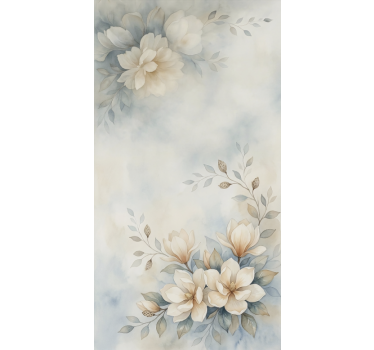 roleta pre teenagera akvarelové kvety grace - Tenstickers