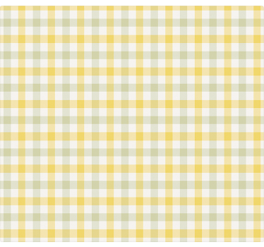 roleta do jedálne žltý piknikový vzor - Tenstickers