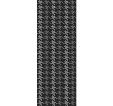 Roleta do kancelárie v houndstooth vzore - Tenstickers