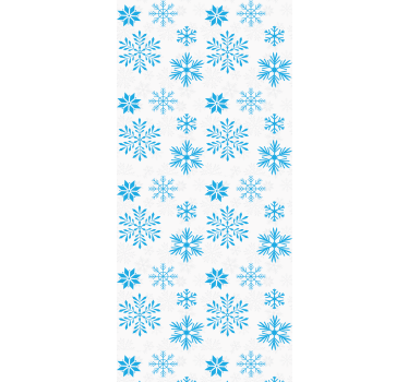 Roleta do kuchyne snehová kryštálová - Tenstickers