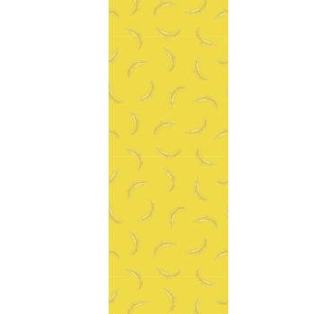 Roleta do kuchyne v odtieni banánovej - Tenstickers