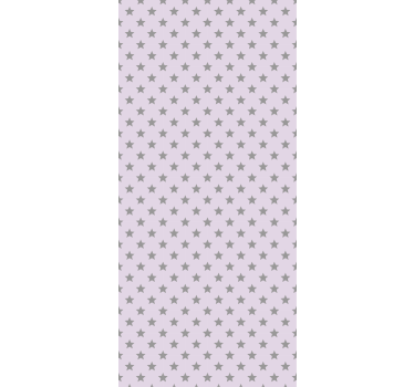 Roleta do detskej izby sivé hviezdy na ružovom pozadí - Tenstickers