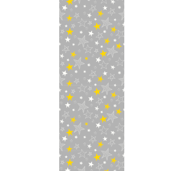 Roleta do detskej izby hviezdy pantone - Tenstickers