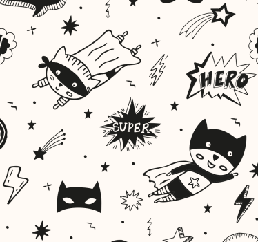 Roleta do detskej izby s motívom superhrdinov - Tenstickers