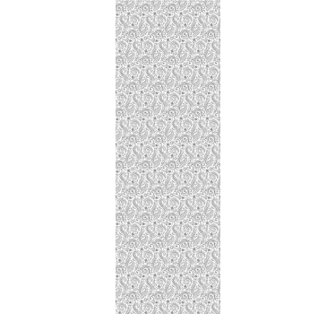 Roleta do kancelárie s vintage kvetinovým vzorom - Tenstickers